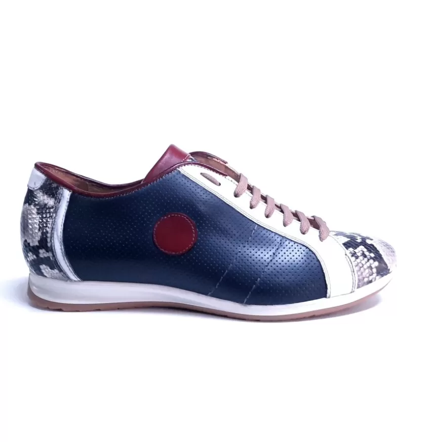 Uomo CAMARRI CALZATURE Scarpe Uomo | Sneakers Bassa Blu