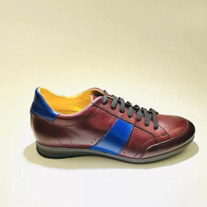 Uomo CAMARRI CALZATURE Scarpe Uomo | Sneakers Bassa Bordeaux