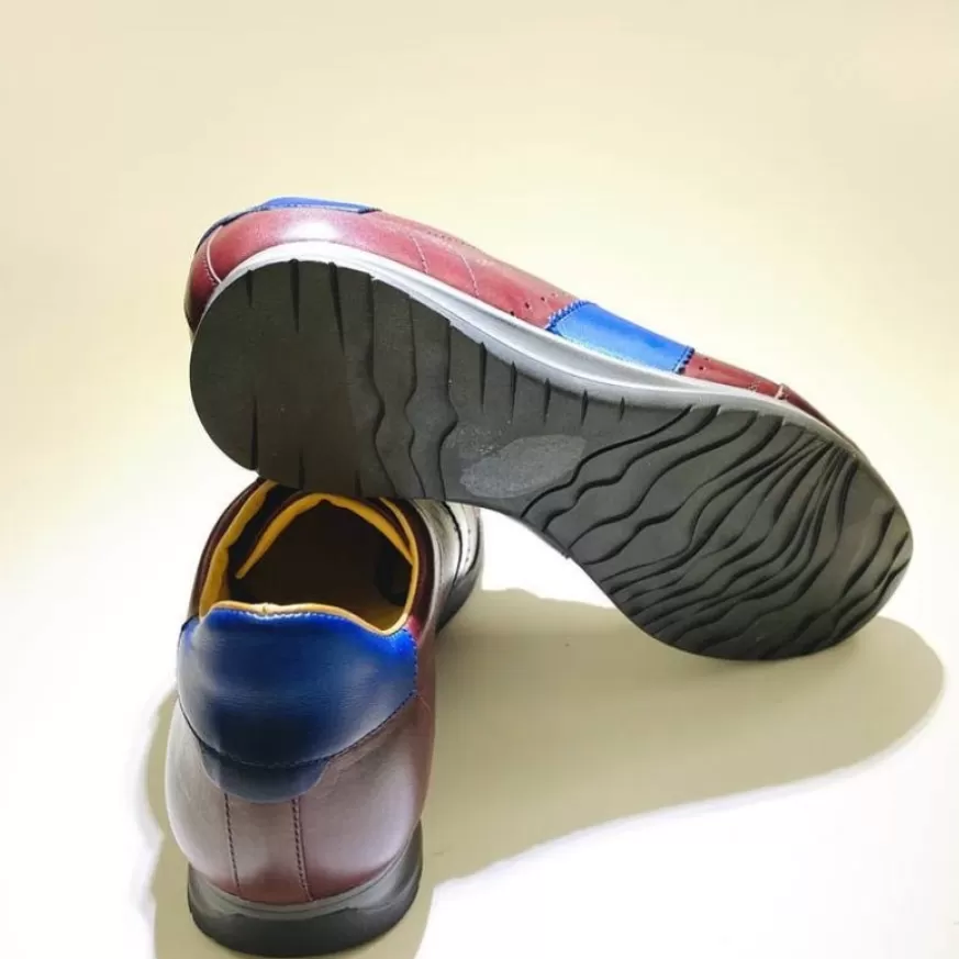 Uomo CAMARRI CALZATURE Scarpe Uomo | Sneakers Bassa Bordeaux