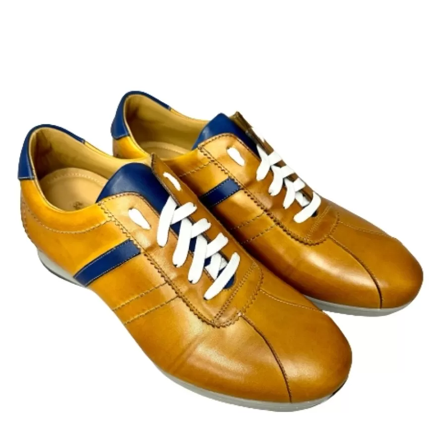 Uomo CAMARRI CALZATURE Scarpe Uomo | Sneakers Bassa Ocra