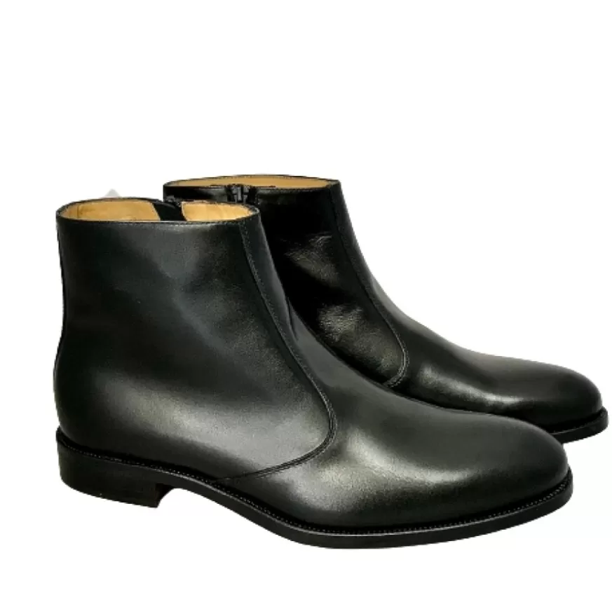 Uomo CAMARRI CALZATURE Scarpe Uomo | Stivaletto Artigianale Nero