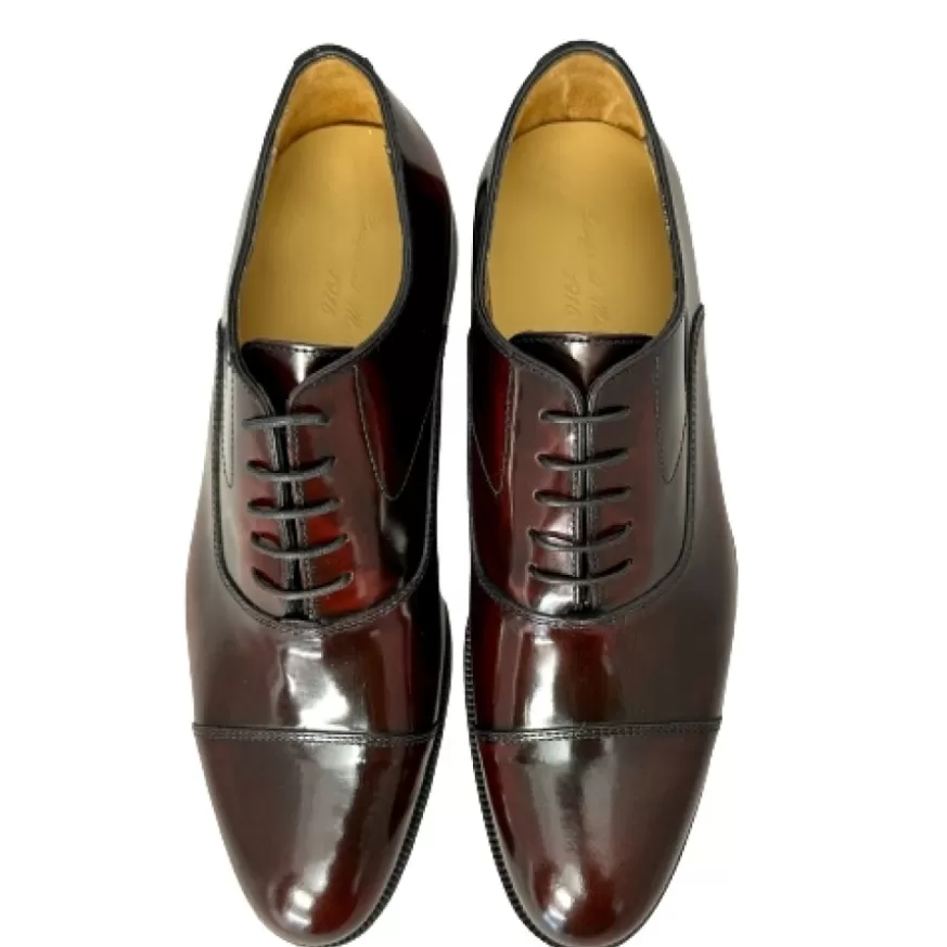 Uomo CAMARRI CALZATURE Scarpe Uomo | Stringata Abrasivata Bordeaux Con Spunterbo Cucita Blake