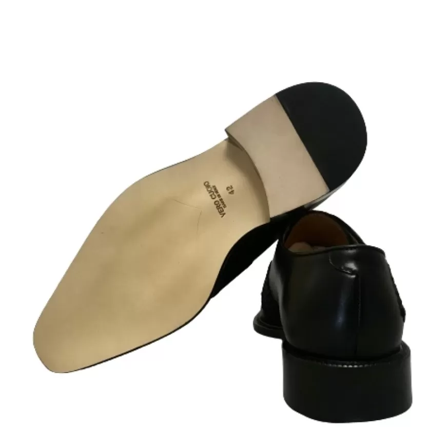 Uomo CAMARRI CALZATURE Scarpe Uomo | Stringata Artigianale Con Toppe Cucite