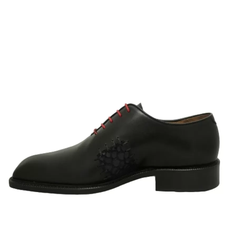 Uomo CAMARRI CALZATURE Scarpe Uomo | Stringata Artigianale Con Toppe Cucite