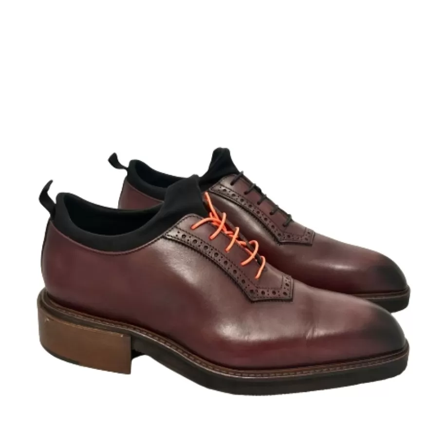 Uomo CAMARRI CALZATURE Scarpe Uomo | Stringata Artigianale Viola