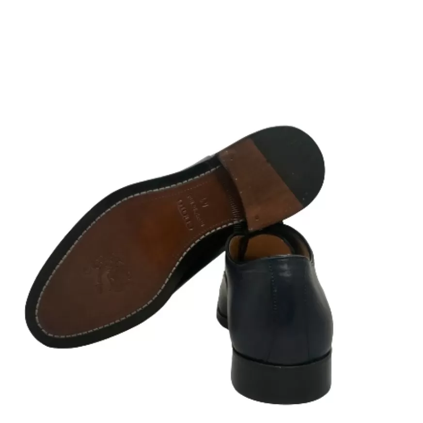 Uomo CAMARRI CALZATURE Scarpe Uomo | Stringata Blu Con Spunterbo