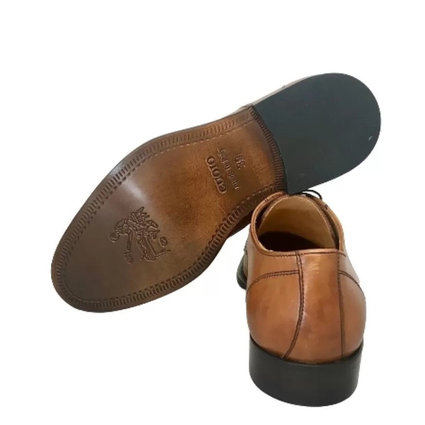 Uomo CAMARRI CALZATURE Scarpe Uomo | Stringata Cuoio Chiaro Con Spunterbo
