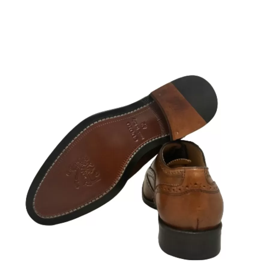 Uomo CAMARRI CALZATURE Scarpe Uomo | Stringata In Pelle Fondo Cuoio – Duilio Cuoio