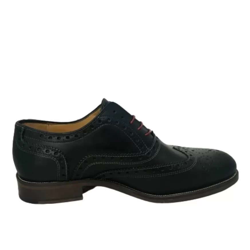 Uomo CAMARRI CALZATURE Scarpe Uomo | Stringata In Pelle Fondo Cuoio – Duilio Nera