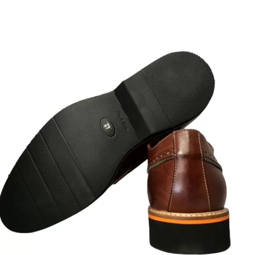 Uomo CAMARRI CALZATURE Scarpe Uomo | Stringata In Pelle Marrone
