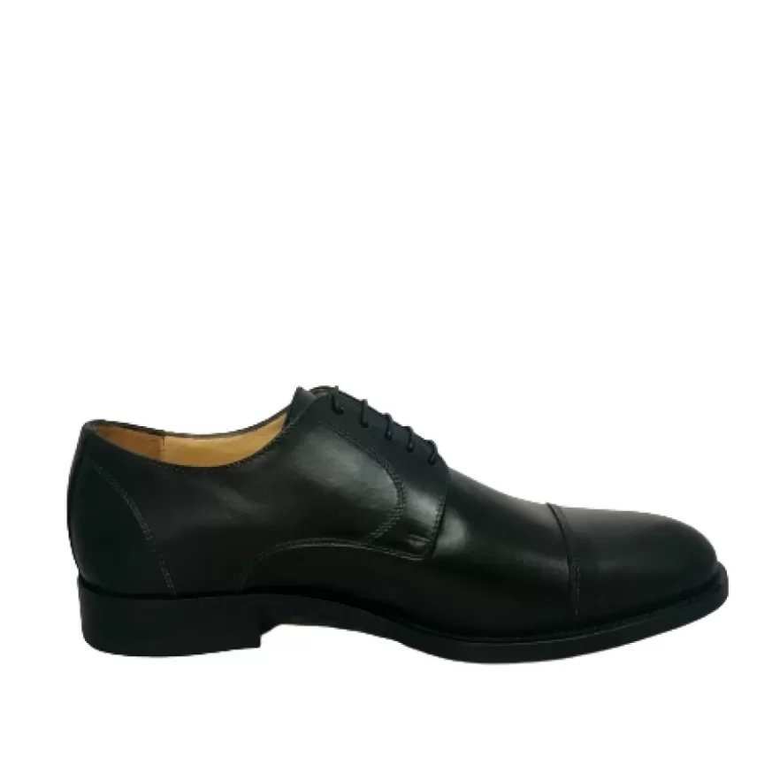 Uomo CAMARRI CALZATURE Scarpe Uomo | Stringata Nera Con Spunterbo