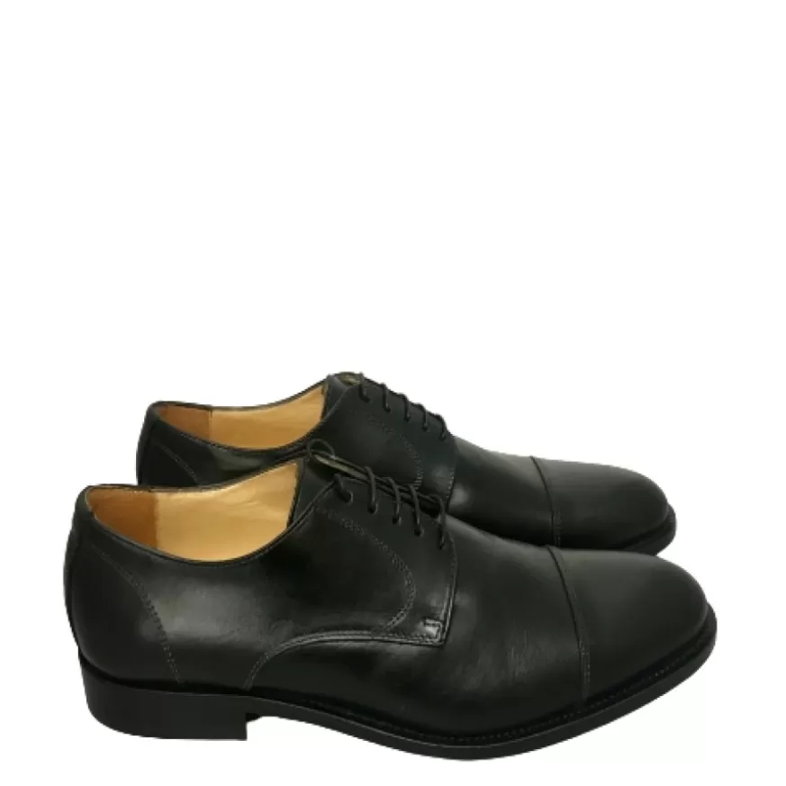 Uomo CAMARRI CALZATURE Scarpe Uomo | Stringata Nera Con Spunterbo