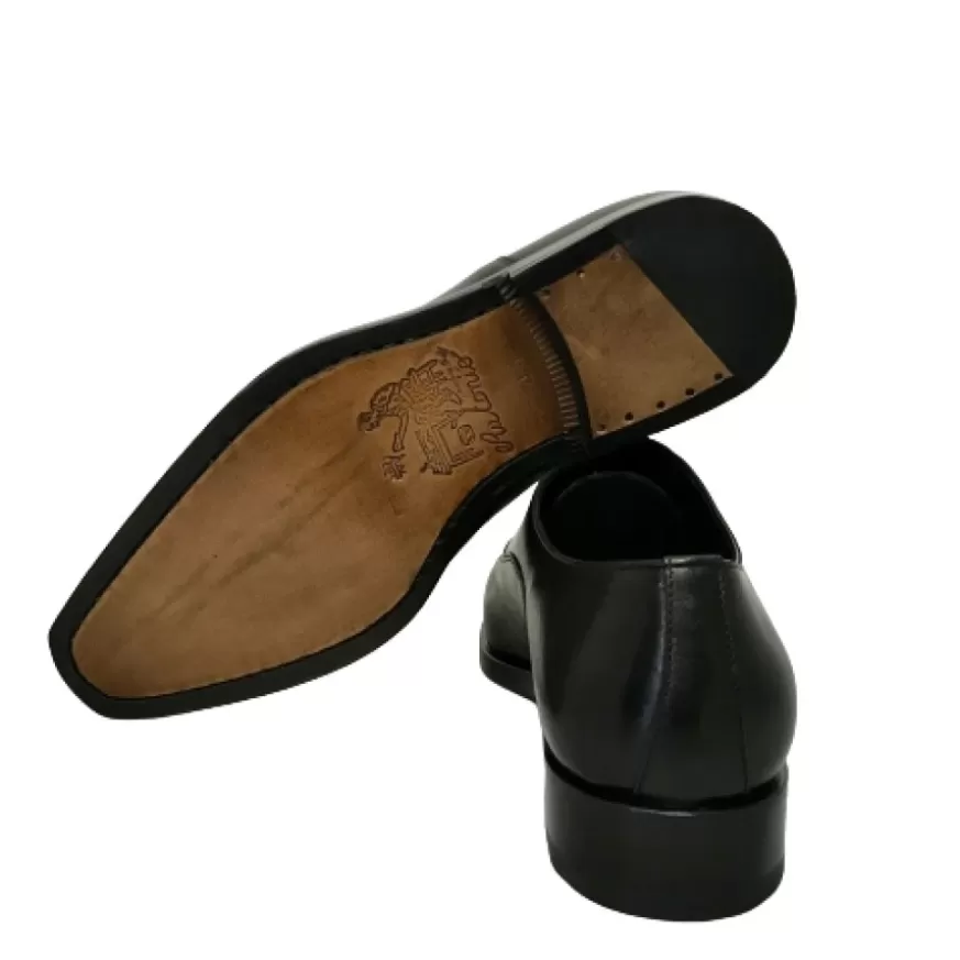 Uomo CAMARRI CALZATURE Scarpe Uomo | Stringata Nera Con Spunterbo