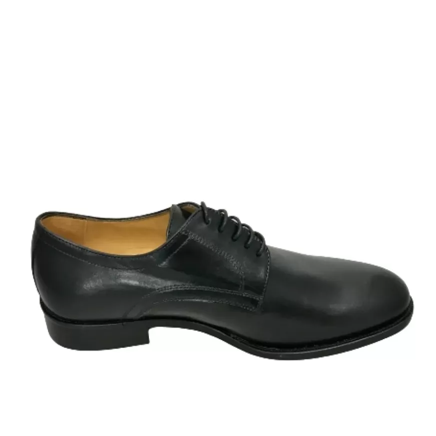 Uomo CAMARRI CALZATURE Scarpe Uomo | Stringata Nera Liscia