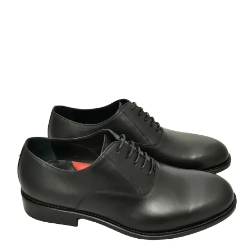 Uomo CAMARRI CALZATURE Scarpe Uomo | Stringata Nera Liscia
